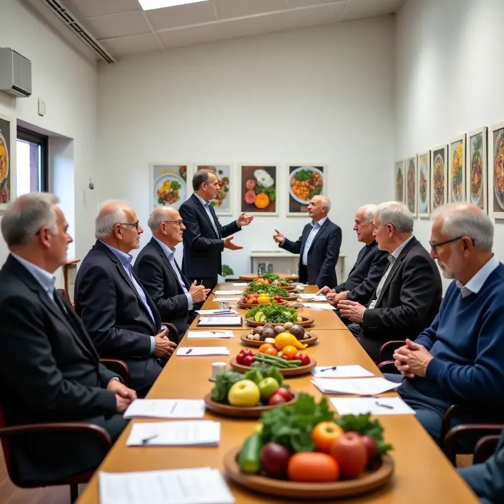 Modern office workspace